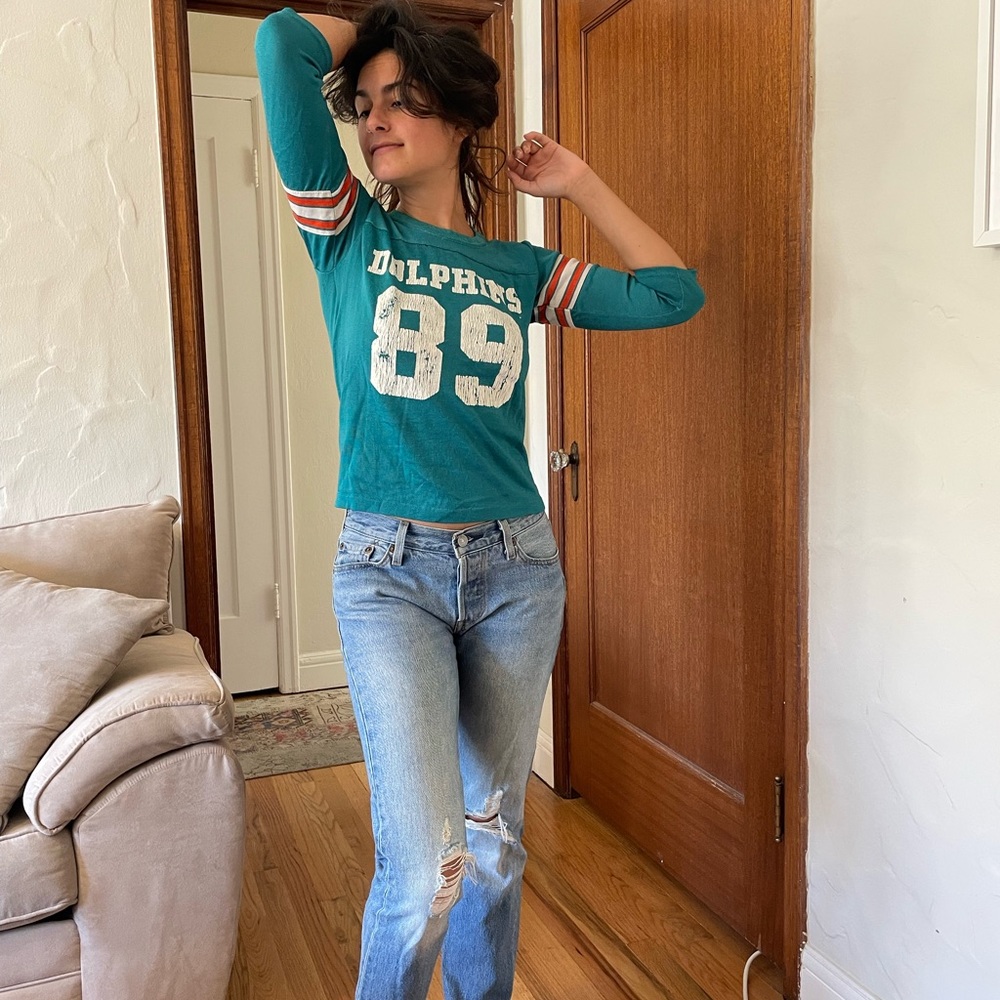 Vintage NFL dolphins jersey